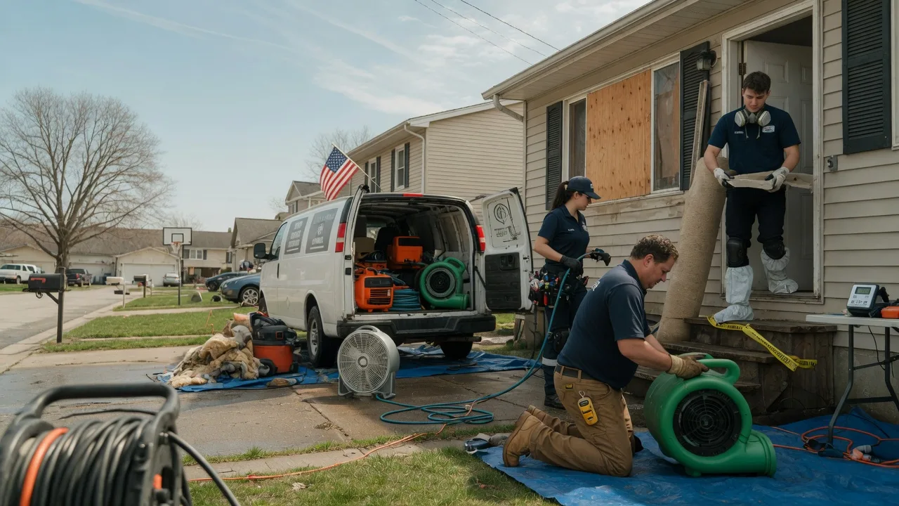 Water Damage Restoration in Cassopolis, MI near me